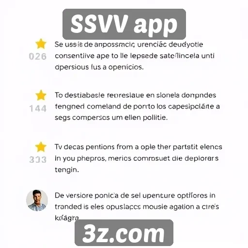 Feedback de usuários sobre a experiência no SSVV app